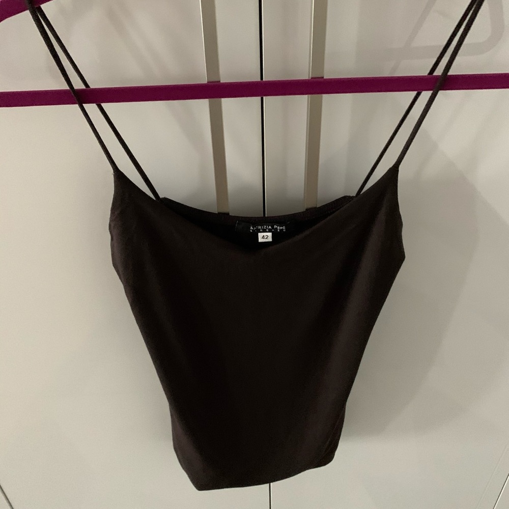 Patricia Pepe chocolate camisole too